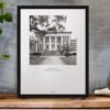 037-GALLIANI-UVA-047b-MadisonHall-Wall-Art-Black-Frame-Office-Decor Black & White Photography