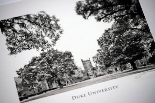 Duke University Black & White Photography
