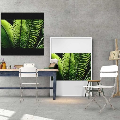 fern-plant-standing-leaves-wall-art-home-decor
