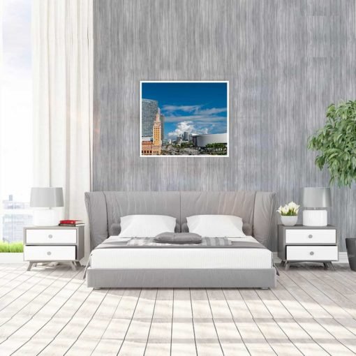 Downtown-Miami-Freedom-Tower-&-Arena-Canvas-Wall-Ar-Mountt