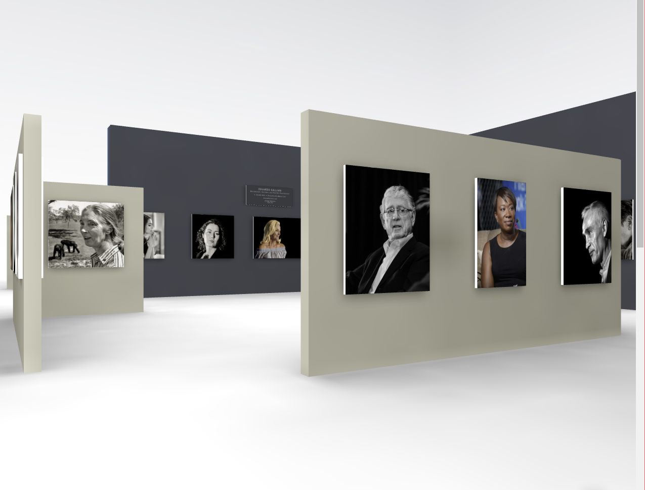 Editorial and Documentary Photography - 3D virtual exhibition - Eduardo Galliani